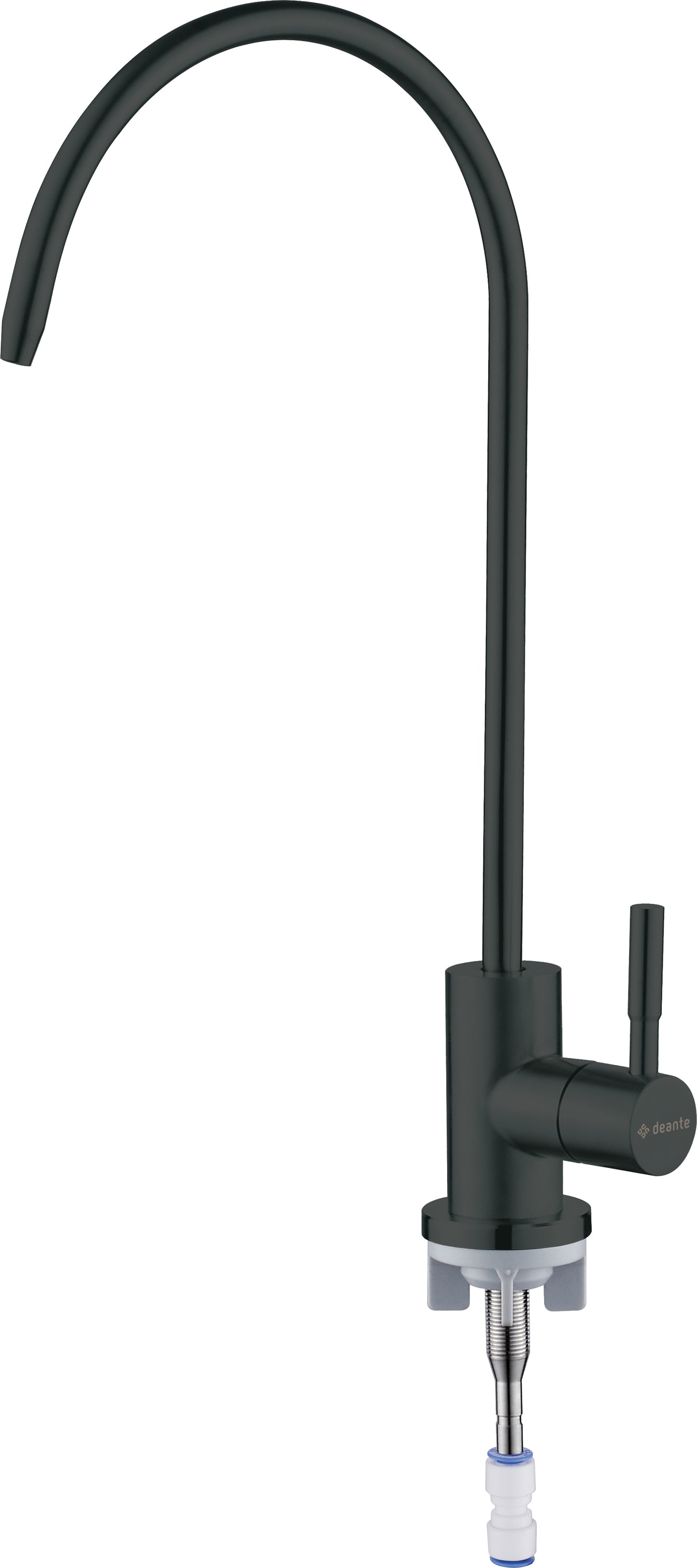 Deante Wasserfilter-Armatur Auslauf für gefiltertes Wasser Schwarz