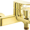 Deante ALPINIA Einhebel-Badewannenarmatur Aufputz Gold