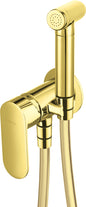 Deante ALPINIA Bidetarmatur Handbrause-Set wassersparend Gold