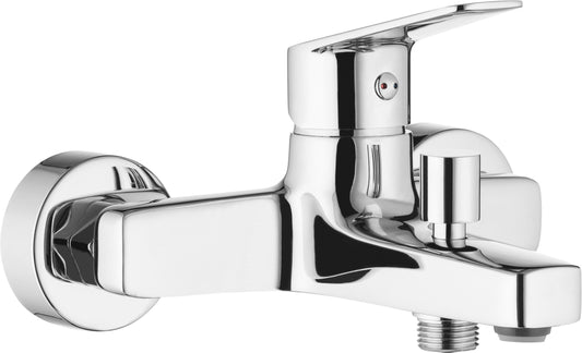 Deante JASMIN Einhebel-Badewannenarmatur Aufputz-Wannenmischer Chrom