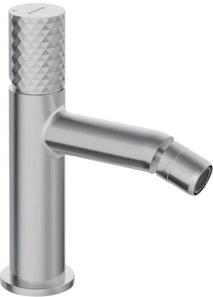 Deante SILIA HEXA Design-Bidetarmatur Stahl gebürstet