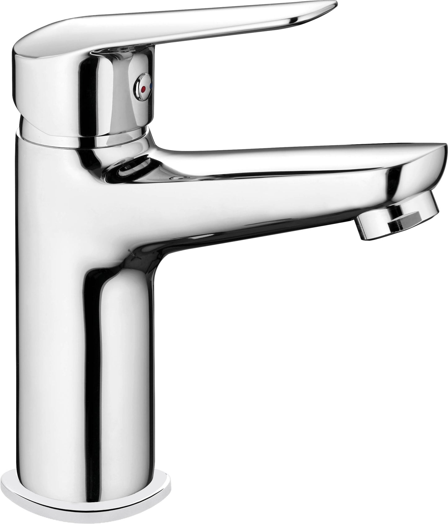 Deante BORO Waschtischarmatur Badezimmer-Mischbatterie Chrom