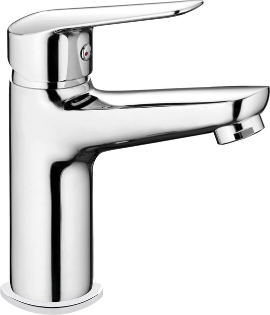 Deante BORO Waschtischarmatur Badezimmer-Mischbatterie Chrom