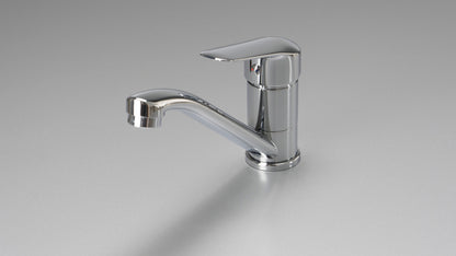 Deante BORO Einhebel-Waschbeckenarmatur mit schwenkbarem Auslauf Chrom