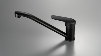 Deante BORO Küchen-Wasserhahn Einhebel-Spültischarmatur Schwarz