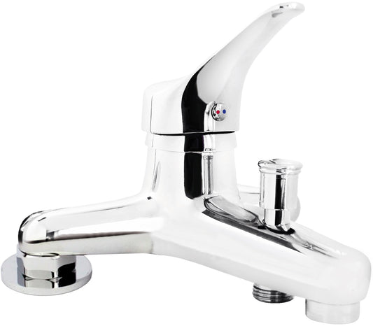 Deante JOKO Badewannenarmatur mit Einhebelmischer Chrom