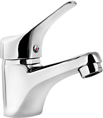 Deante JOKO Waschtischarmatur mit automatischem Abflussstopfen Chrom