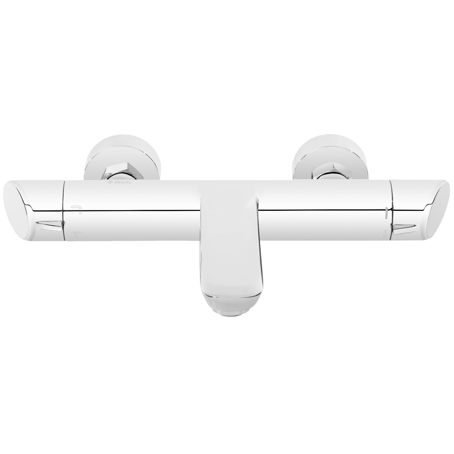 Deante ARNIKA Thermostat-Badewannenarmatur Aufputz Chrom