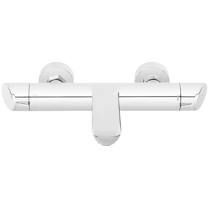 Deante ARNIKA Thermostat-Badewannenarmatur Aufputz Chrom