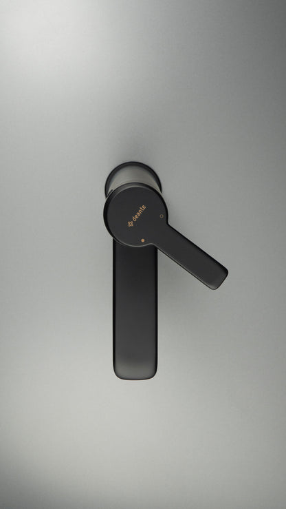 Deante ARNIKA Waschbeckenarmatur Einhebelmischer Schwarz