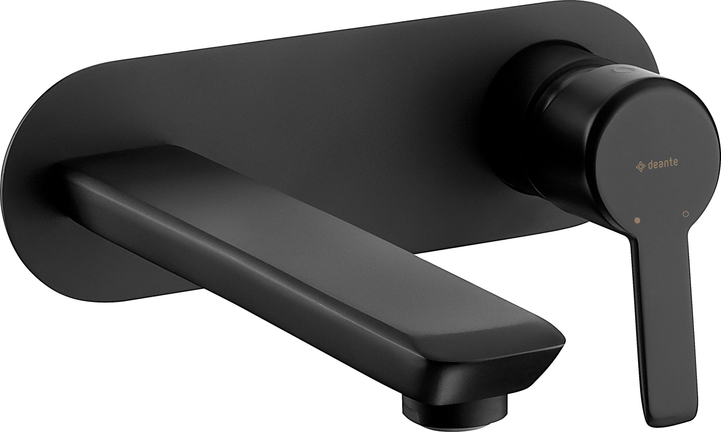 Deante ARNIKA Unterputz-Waschbeckenarmatur Einhebelmischer Schwarz