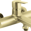 Deante ARNIKA Einhebel-Badewannenarmatur Aufputz Gold gebürstet