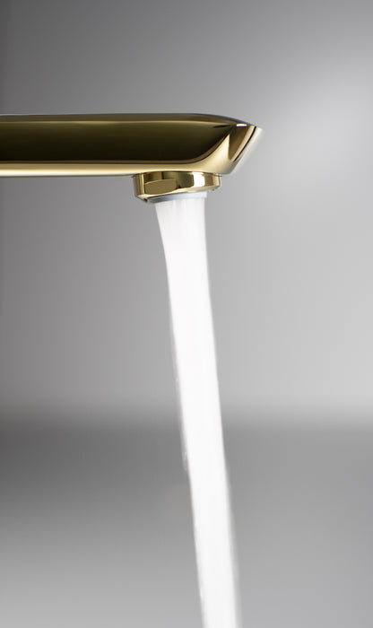 Deante ARNIKA Waschtischarmatur hoch mit Hebel oben Gold