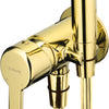 Deante ARNIKA Bidetarmatur Handbrause-Set Unterputz Gold