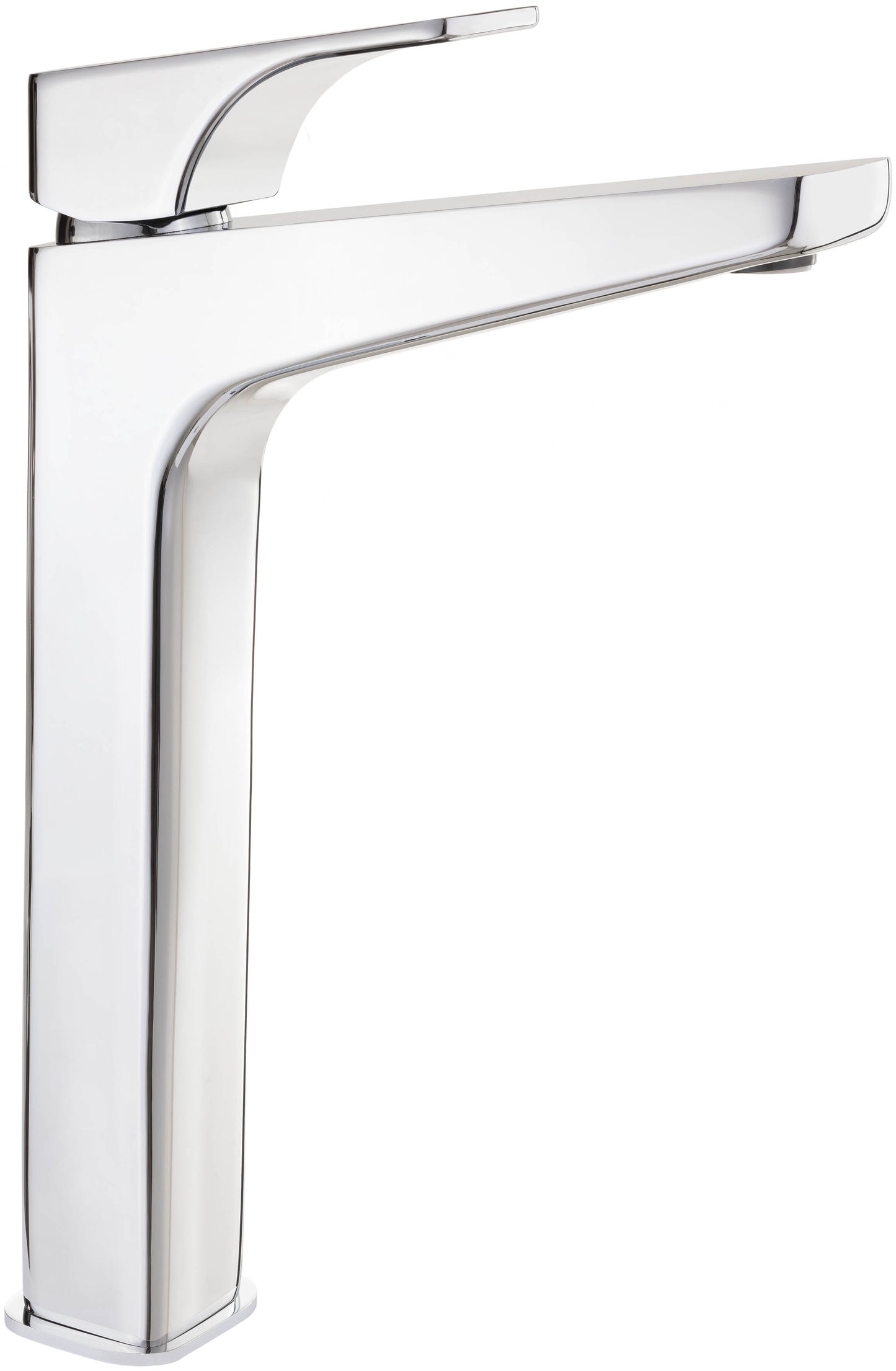 Deante HIACYNT Waschtischarmatur hoch für Aufsatzwaschbecken Chrom