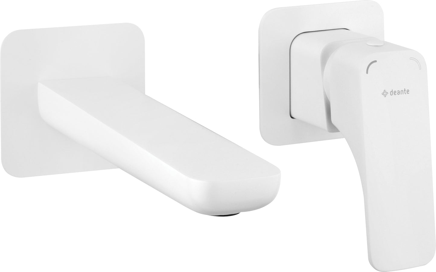 Deante HIACYNT Unterputz-Waschtischarmatur Einhebelmischer Weiß