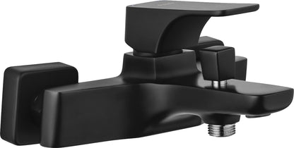 Deante HIACYNT Wannenarmatur mit Einhebelmischer Schwarz