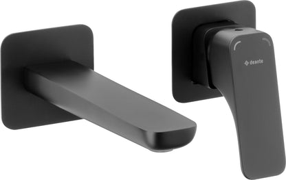 Deante HIACYNT Unterputz-Waschtischarmatur Einhebelmischer Schwarz