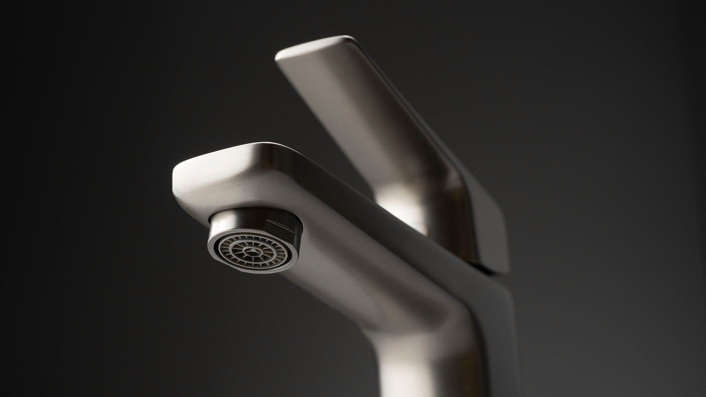 Deante BLUR Waschtischarmatur Einhebelmischer Titanium