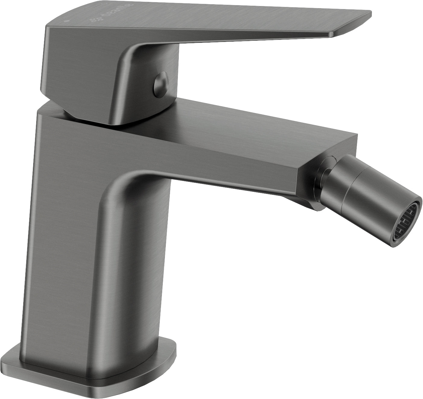 Deante BLUR Einhebel-Bidetarmatur wassersparend Titanium