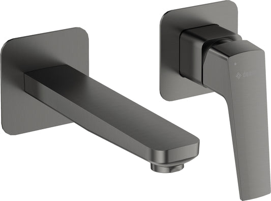 Deante BLUR Unterputz-Waschtischarmatur Design-Einhebelmischer Titanium