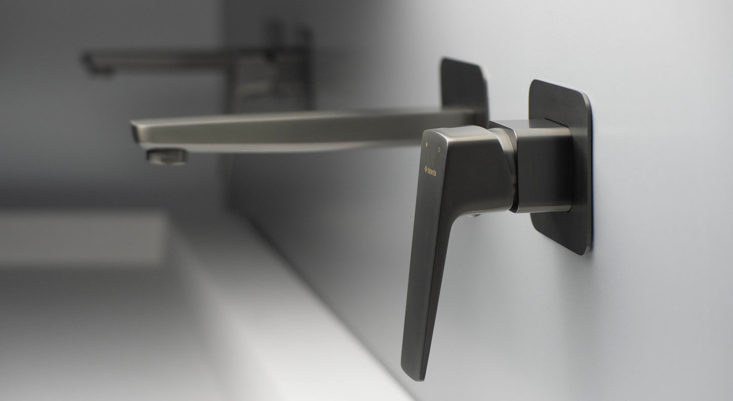 Deante BLUR Unterputz-Waschtischarmatur Design-Einhebelmischer Titanium