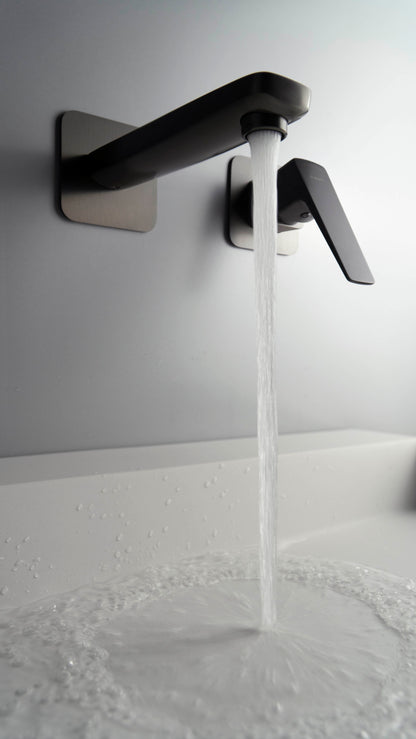 Deante BLUR Unterputz-Waschtischarmatur Design-Einhebelmischer Titanium