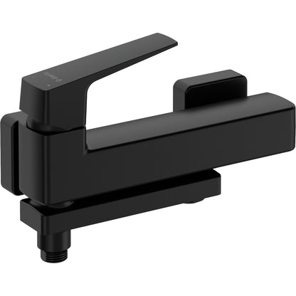 Deante BLUR Wannenarmatur mit klappbarem Auslauf und Einhebelmischer Schwarz