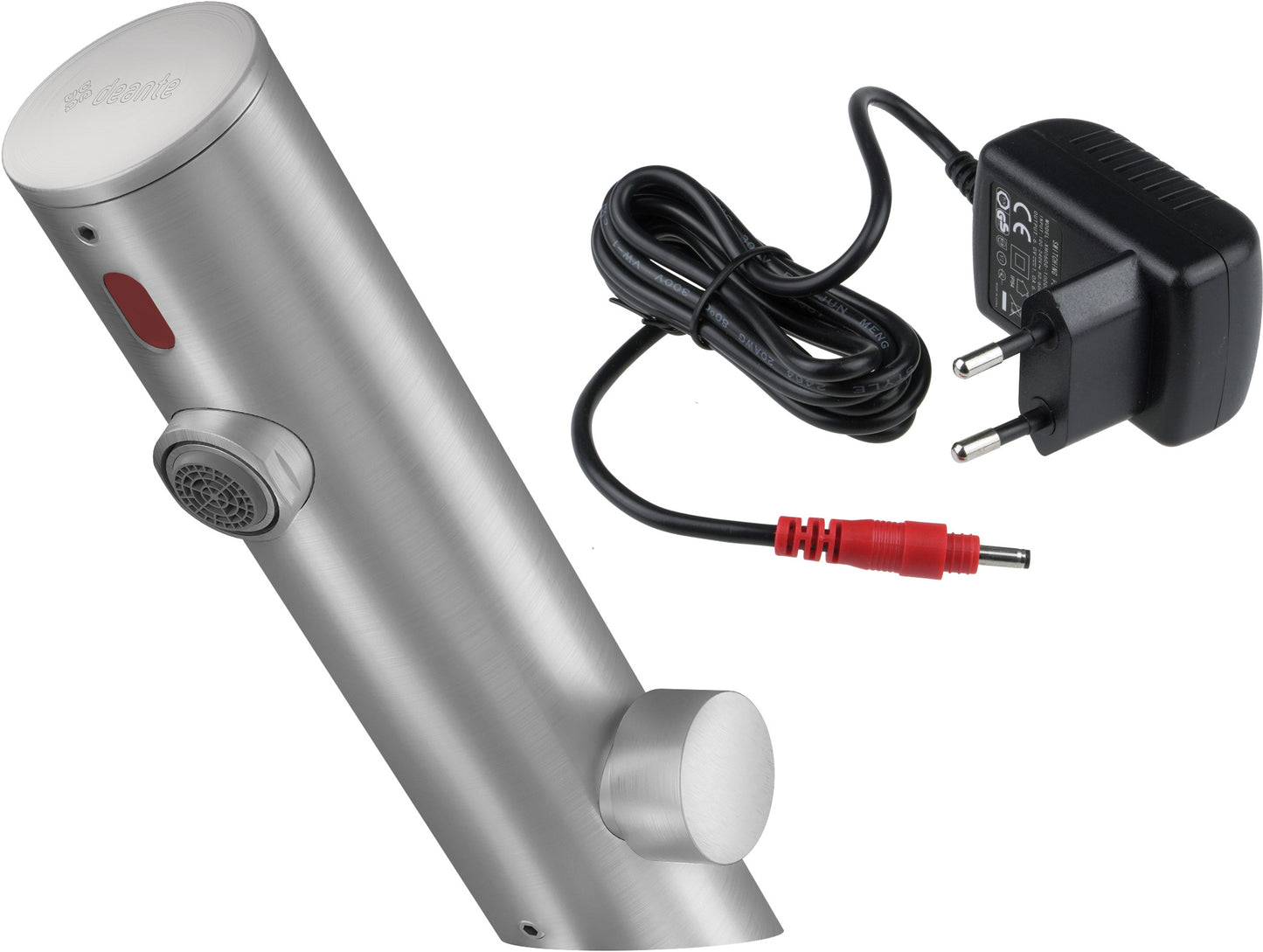 Deante SENSE berührungslose Waschtischarmatur mit Sensor 230/6V Stahl gebürstet