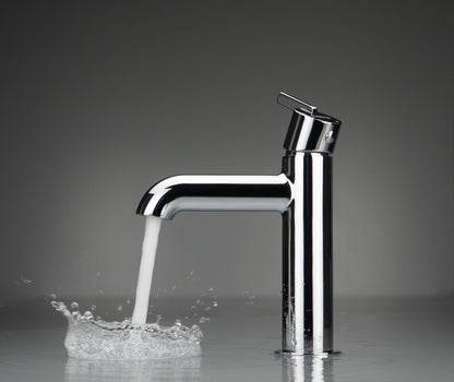 Deante SILIA Waschbeckenarmatur Einhand-Waschtischbatterie Chrom