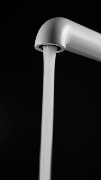 Deante SILIA Design-Waschtischarmatur hoch mit Hebel oben Weiß