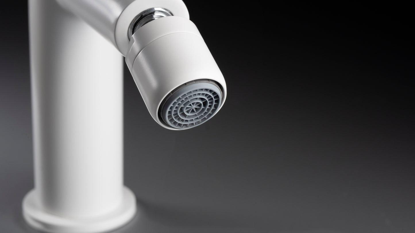 Deante SILIA Design-Bidetarmatur Einhebelmischer wassersparend Weiß