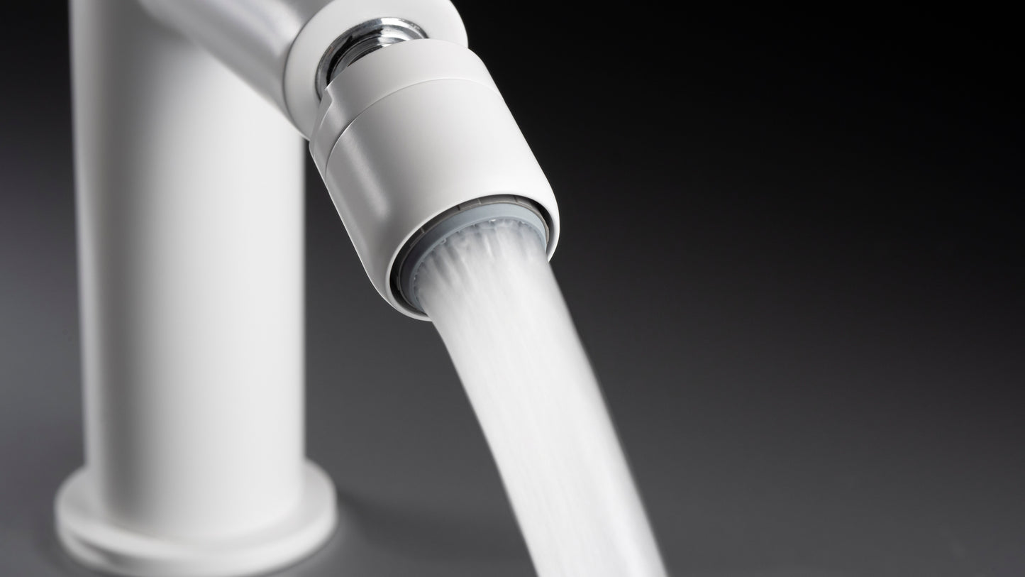 Deante SILIA Design-Bidetarmatur Einhebelmischer wassersparend Weiß