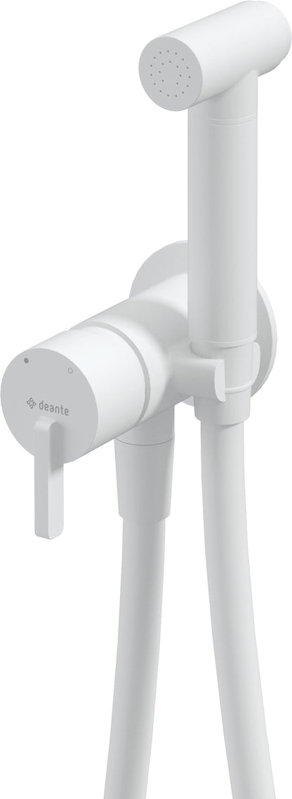 Deante SILIA Bidetarmatur Design-Brause-Set wassersparend Weiß