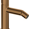 Deante SILIA Design-Bidetarmatur Einhebelmischer wassersparend Bronze gebürstet
