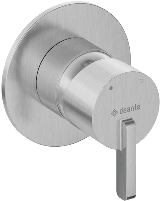 Deante SILIA Unterputz-Einhebelmischer Duscharmatur Stahl gebürstet