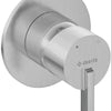 Deante SILIA Unterputz-Einhebelmischer Duscharmatur Stahl gebürstet