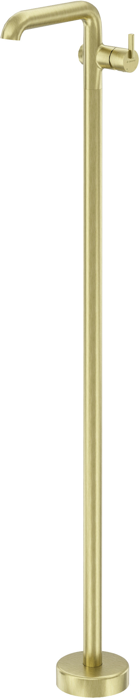 Deante SILIA Design-Waschbeckenarmatur freistehend Gold gebürstet