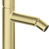 Deante SILIA Design-Bidetarmatur Einhebelmischer wassersparend Gold gebürstet