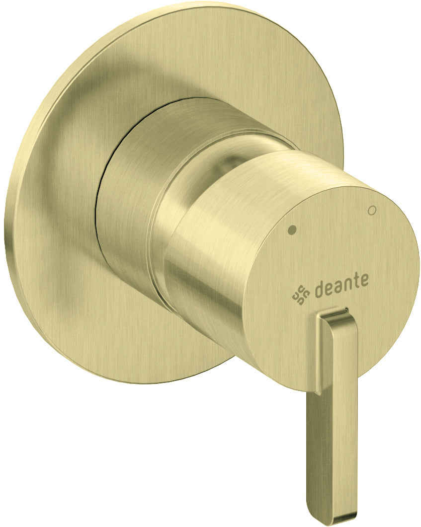 Deante SILIA Unterputz-Einhebelmischer Duscharmatur Gold gebürstet