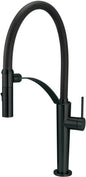 Deante CORDA Design-Küchenarmatur mit flexibler Brause (2-in-1) hoch Schwarz
