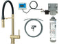 Deante MAGNETIC 3-Wege Küchenarmatur mit Filtersystem magnetisch Gold gebürstet