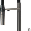 Deante MAGNETIC 3-Wege Küchenarmatur magnetisch mit Wasserfilteranschluss Titanium