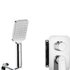 Deante ALPINIA Unterputz-Duschsystem mit Mischbox quadratisch Chrom