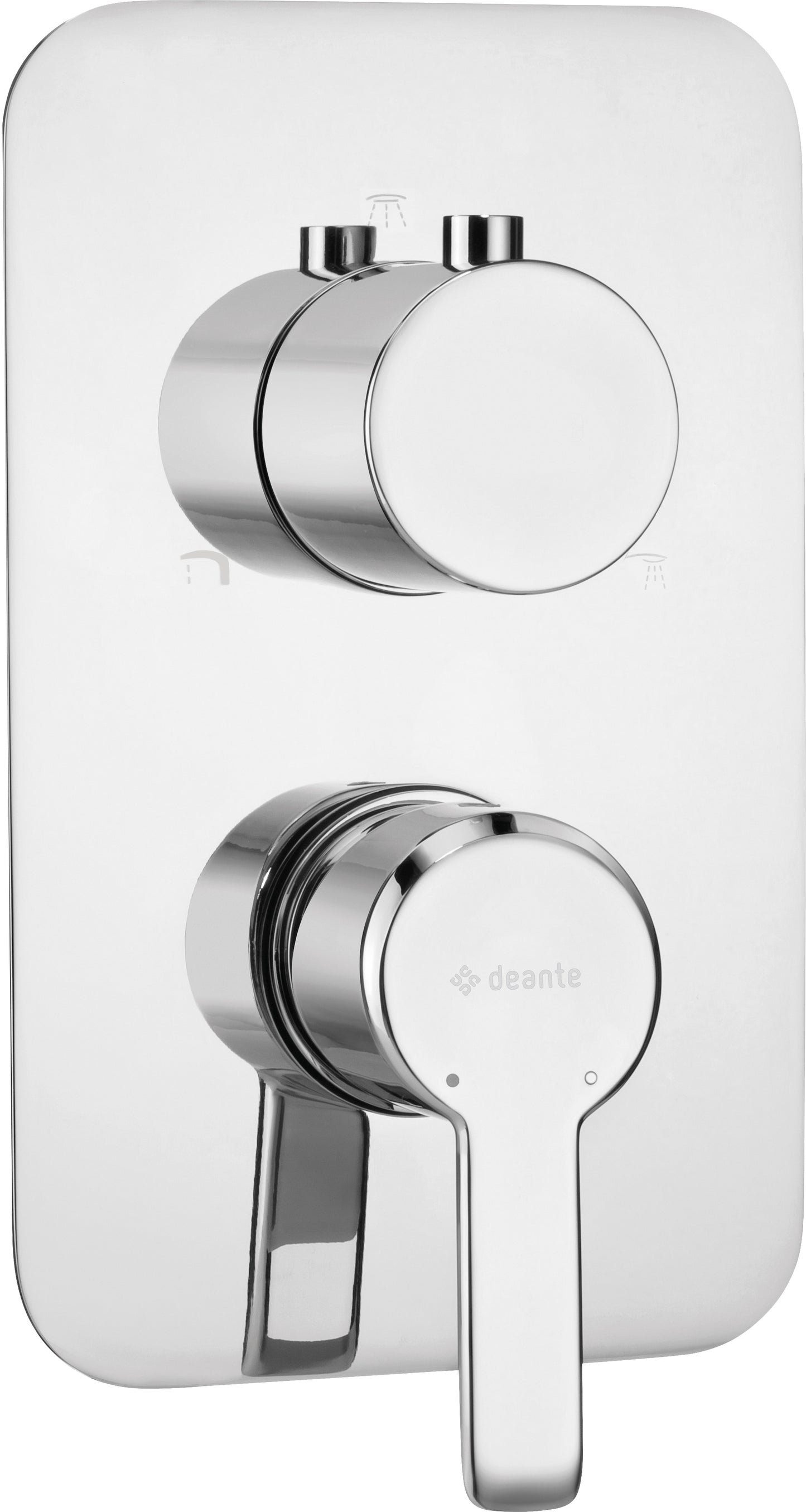 Deante ARNIKA Unterputz Duscharmatur für Mischbox Chrom