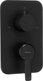 Deante ARNIKA Unterputz Duscharmatur für Mischbox Schwarz