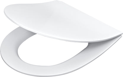 Deante PEONIA WC-Sitz Toilettendeckel Slim mit Absenkautomatik Weiß