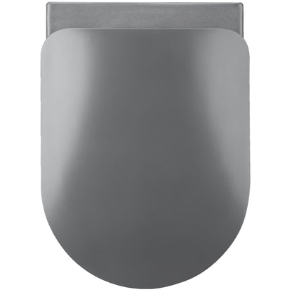 Deante PEONIA WC-Sitz Toilettendeckel Slim mit Absenkautomatik Titanium