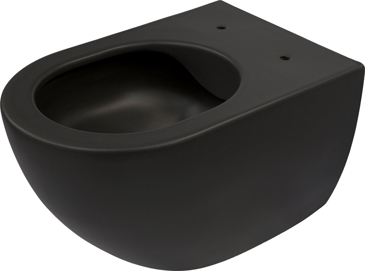 Deante PEONIA Wand-WC spülrandlos ohne WC-Sitz Schwarz