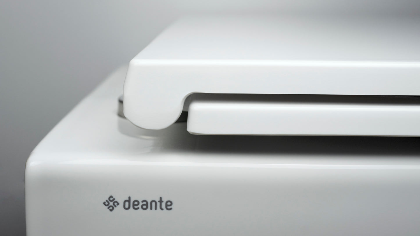 Deante JASMIN Wand-WC mit WC-Sitz spülrandlos mit Wirbelspülung Weiß